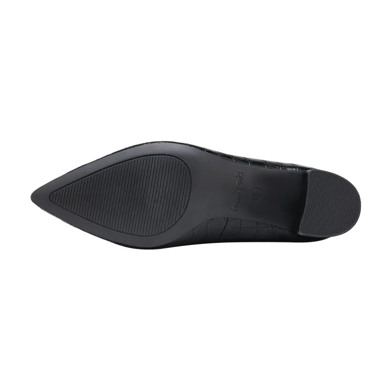 Closed Toe Block Heel Pumps