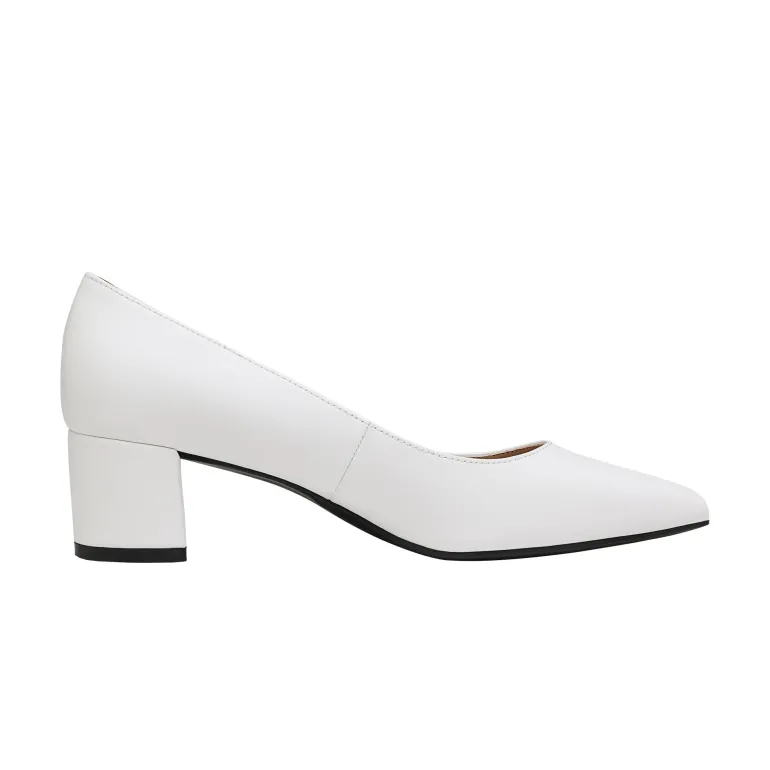 Closed Toe Block Heel Pumps