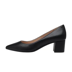 Closed Toe Block Heel Pumps