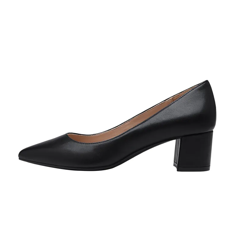 Closed Toe Block Heel Pumps