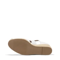 Closed-Toe Criss Cross Espadrille Sandals