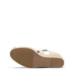 Closed-Toe Criss Cross Espadrille Sandals
