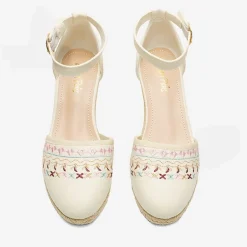 Closed Toe Espadrille Wedges