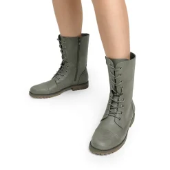 Combat Mid-calf Boots