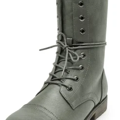 Combat Mid-calf Boots