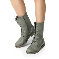 Combat Mid-calf Boots
