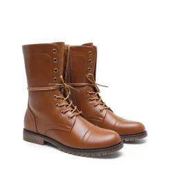 Combat Mid-calf Boots