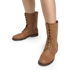 Combat Mid-calf Boots