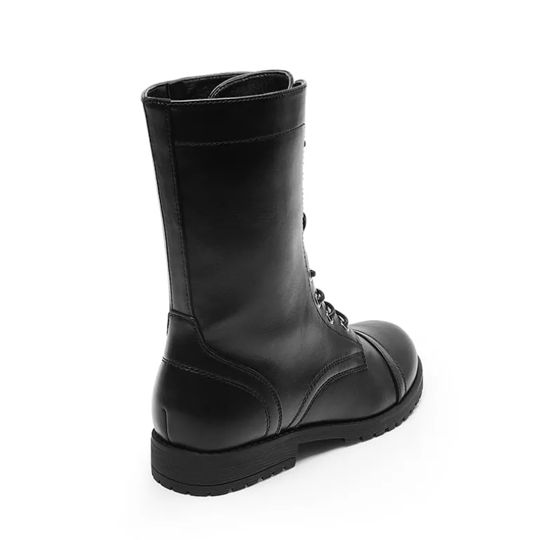 Combat Mid-calf Boots