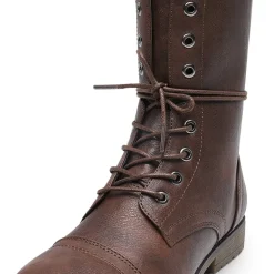 Combat Mid-calf Boots
