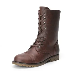 Combat Mid-calf Boots