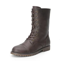 Combat Mid-calf Boots