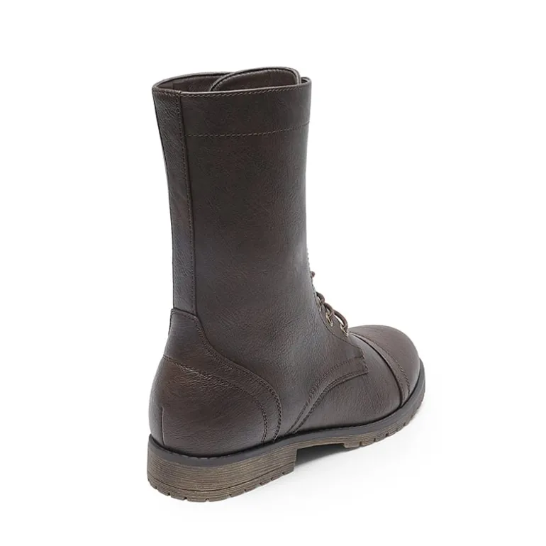 Combat Mid-calf Boots