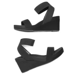 Comfortable Ankle Strap Platform Wedge Sandals