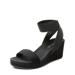 Comfortable Ankle Strap Platform Wedge Sandals