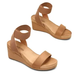 Comfortable Ankle Strap Platform Wedge Sandals