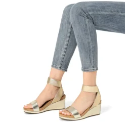 Comfortable Ankle Strap Platform Wedge Sandals