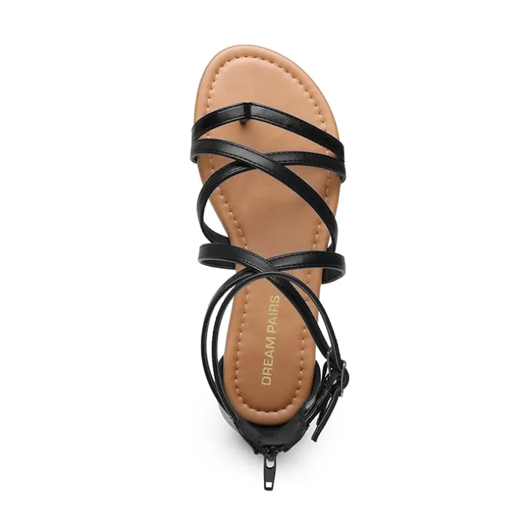 Comfortable Beach Gladiator Flat Sandals