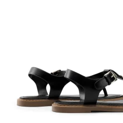 Comfortable Chic T-strap Flat Sandals