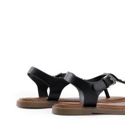 Comfortable Chic T-strap Flat Sandals