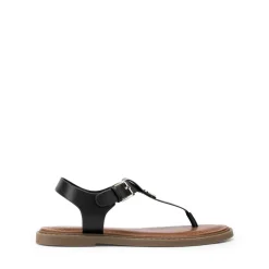 Comfortable Chic T-strap Flat Sandals