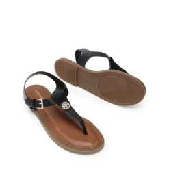 Comfortable Chic T-strap Flat Sandals