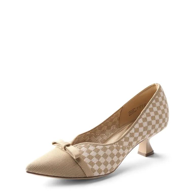 Comfortable Dressy Bow Pumps