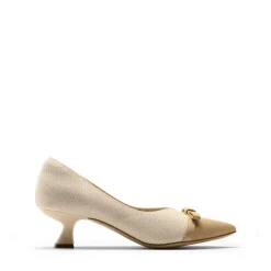 Comfortable Dressy Bow Pumps