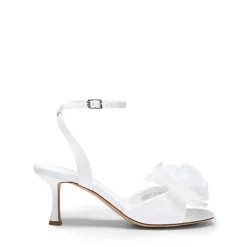 Comfortable Elegant Floral Kitten Heeled Sandals