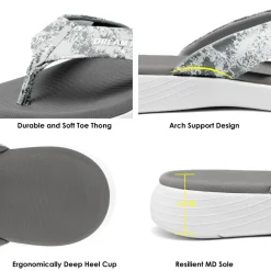 Comfortable Flip Flops With Arch Support