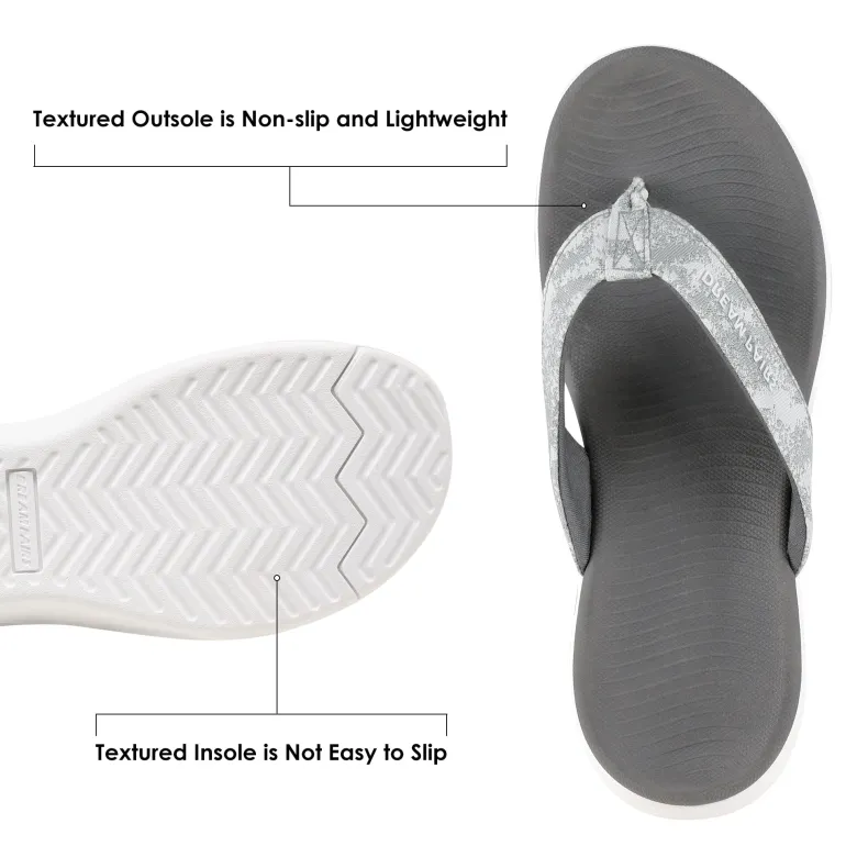 Comfortable Flip Flops With Arch Support