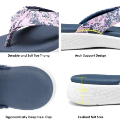 Comfortable Flip Flops With Arch Support