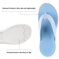 Comfortable Flip Flops With Arch Support