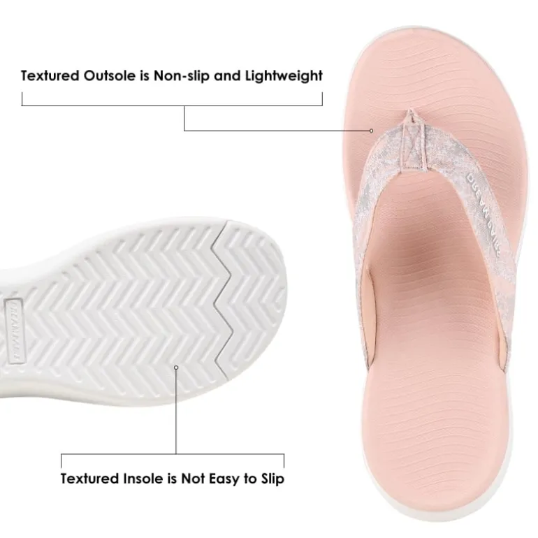 Comfortable Flip Flops With Arch Support