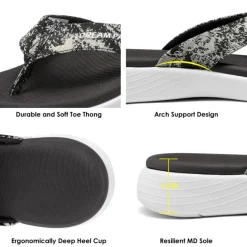 Comfortable Flip Flops With Arch Support