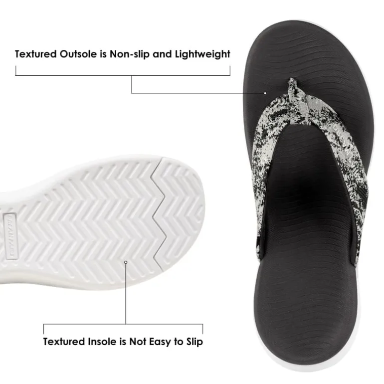 Comfortable Flip Flops With Arch Support
