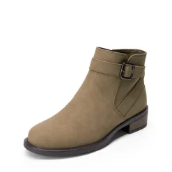 Comfortable Low Block Heel Ankle Boots