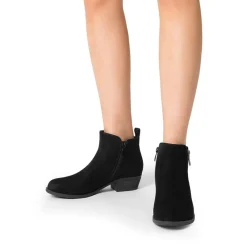 Comfortable Low Heel Ankle Boots