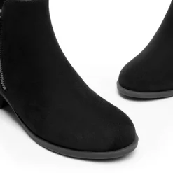 Comfortable Low Heel Ankle Boots