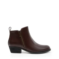 Comfortable Low Heel Ankle Boots