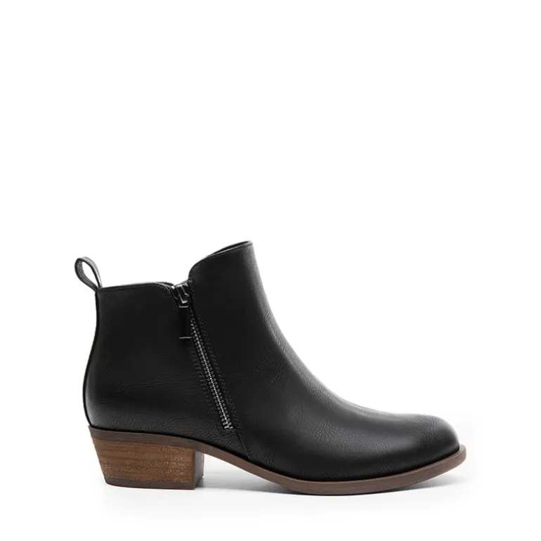 Comfortable Low Heel Ankle Boots