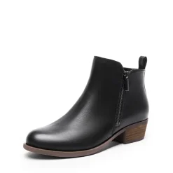 Comfortable Low Heel Ankle Boots