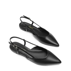Comfortable Pointed-Toe Slingback Flats