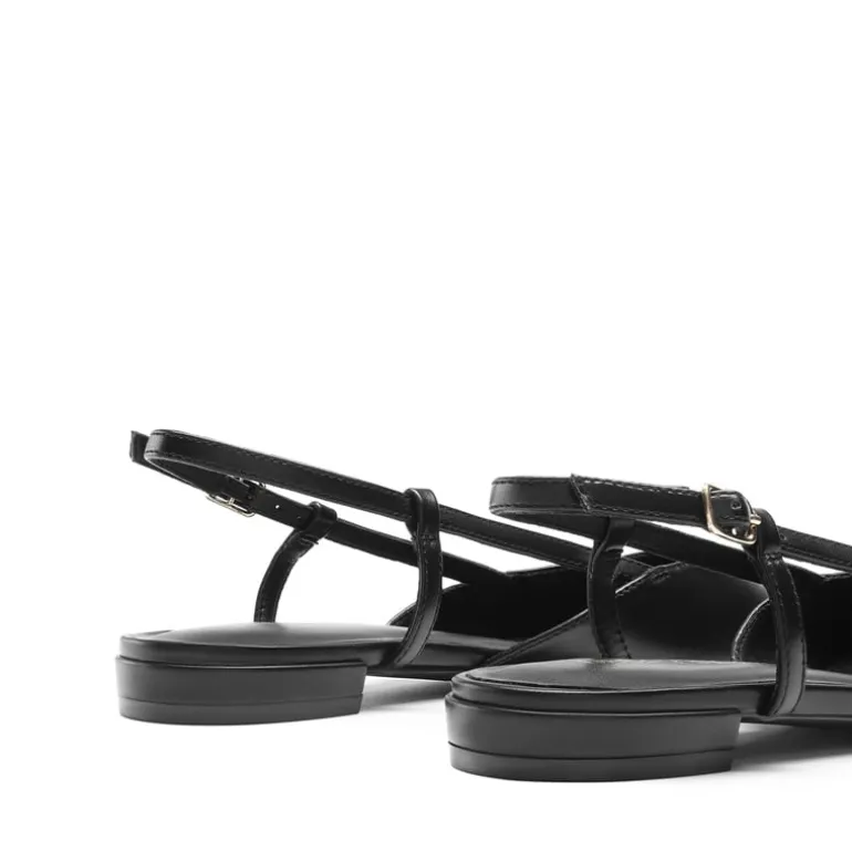 Comfortable Pointed-Toe Slingback Flats