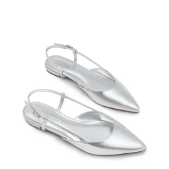 Comfortable Pointed-Toe Slingback Flats