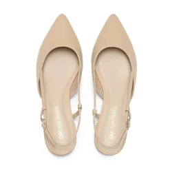 Comfortable Pointed-Toe Slingback Flats