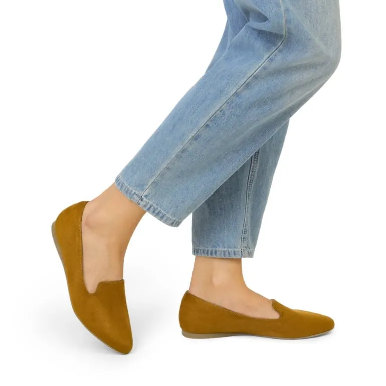 Comfortable Pointed Toe Slip On Loafers
