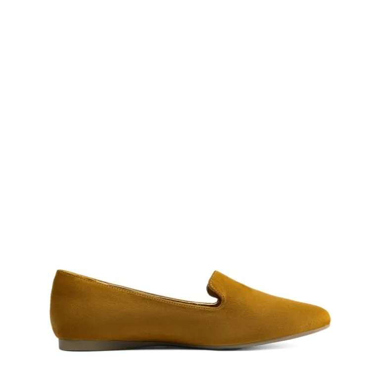 Comfortable Pointed Toe Slip On Loafers
