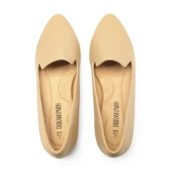 Comfortable Pointed Toe Slip On Loafers