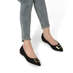 Comfortable Pointed Toe Slip-On Ballet Flats
